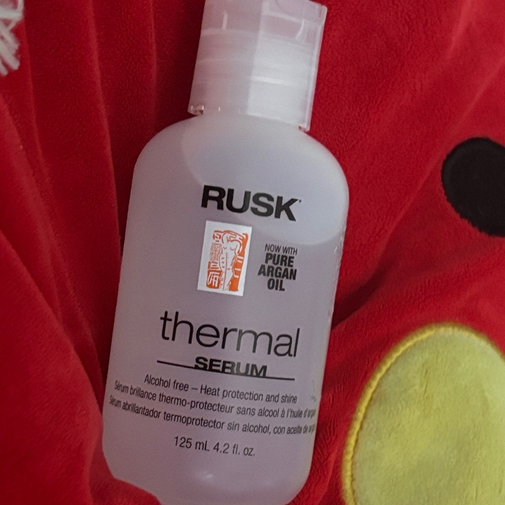 RUSK Thermal Serum Heat Protectant - White Bottle